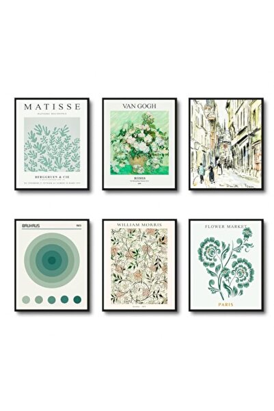 Generic مطبوعات فنية جدارية، مطبوعات فنية جدارية من أزوني سيج جرين ماتيس، فن ...