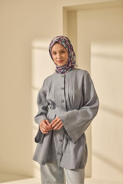 Silk Home Mine Pattern Soft Cotton Scarf