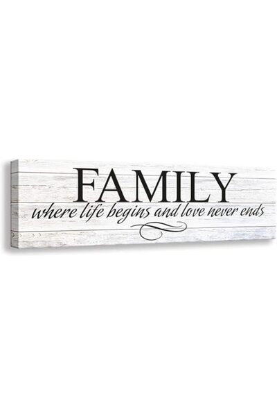 Generic BPA® Inspirational Quotes Motto Canvas Wall Art for Home Decor, 5.5 X...