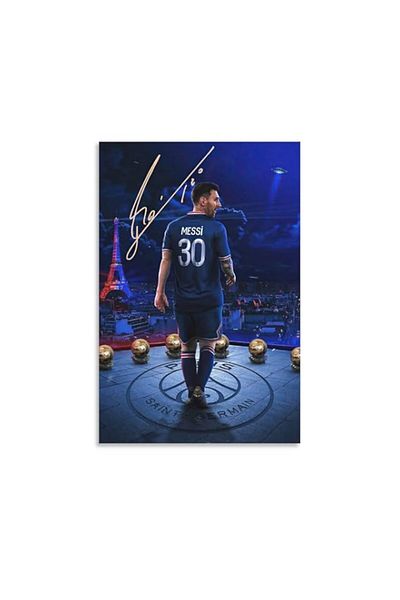 Generic BPA Soccer Superstar Canvas Poster Wall Art Unframed 12x18inch