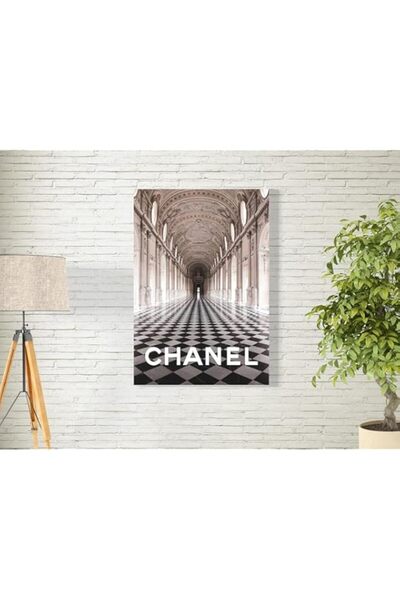 Generic لوحة فنية جدارية تذكارية من BPA® Chanel سهلة التعليق، 55×35 سم، قطعة ...