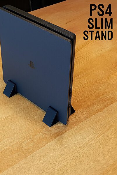 Filkorium3D PS4 SLİM DİKEY UYUMLU STAND - PLASTİK PLAYSTATİON 4 SLİM STAND - ...