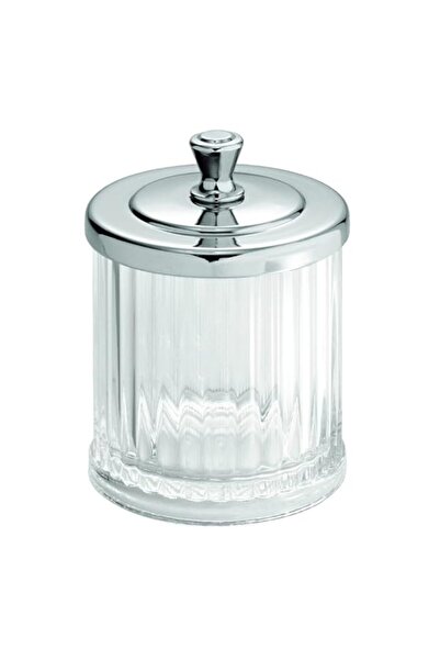 Generic iDesign Alston Bathroom Vanity Canister Jar for Cotton Balls, Swabs, ...