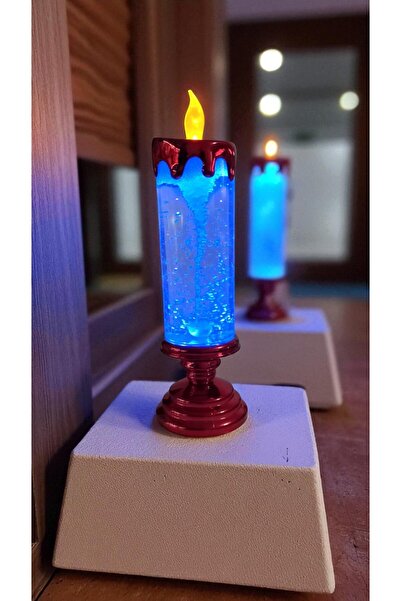 FAMEMUS ACCESSORY Hareketli İçi Sulu Renk Değiştiren İster Pil ile Kullanım i...