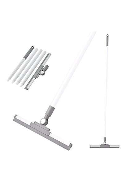 Generic مكنسة مطاطية وممسحة سيليكون منزلية - أداة كنس شعر غير لاصقة، وإزالة ا...