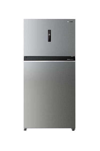 Toshiba Top Mount 2 Doors Refrigerator (21.5 CFT,608 LTR),Inverter, Rikyu Grey, GR-RT835WE-PMU(49)