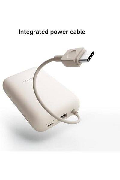 Xiaomi Power Bank 10000mAh (Integrated Cable) Ice Blue