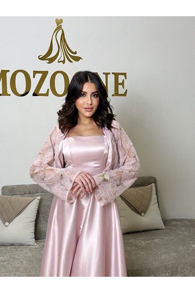 MEZON FASHION Soft embroidered two-piece dress