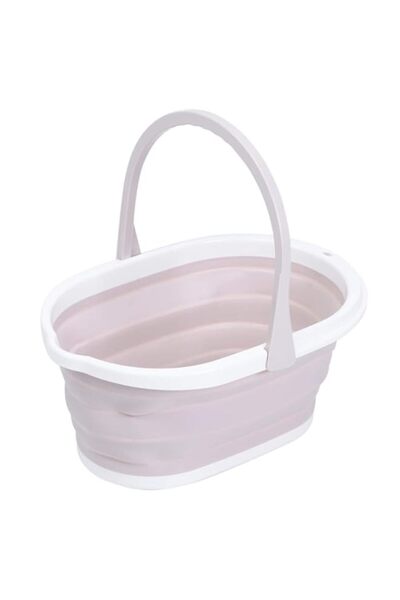 Generic BHDD Collapsible Bucket, Portable Rectangular Handy Basket, Durable Folding Fishing Water Pail, Lig