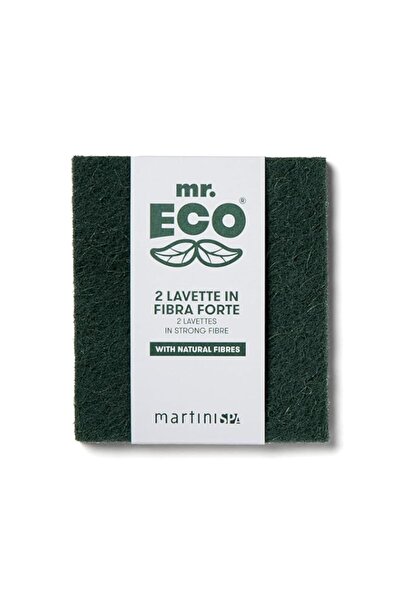 Generic ليفة تنظيف مارتيني القوية، قطعتان، لون أخضر