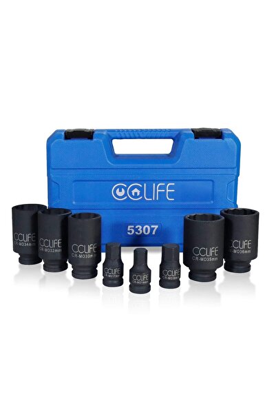 OEM Set chei tubulare și chei tubulare de impact, 1/2", 30-36 mm și hexagon: ...