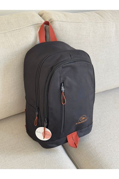 BAGLOVİS Rucsac NEGRU DE Mărime Mediu Impermeabil CU TATI DE TATI EN25 BOY37