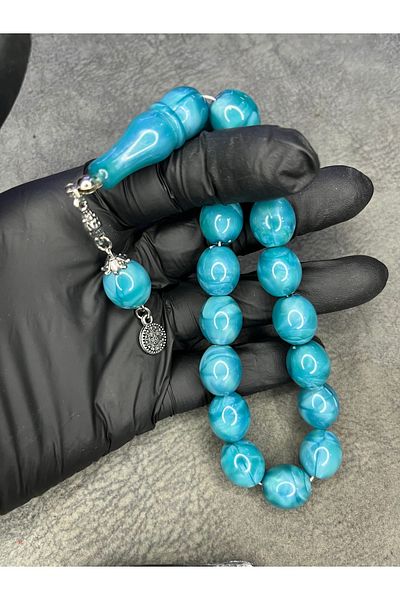 Mos Tespih Şak Şak Mascot Powder Amber Prayer Beads