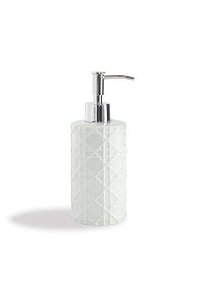 Generic موزع لوشن كاساتكس ARN-LD من الخيزران، أبيض