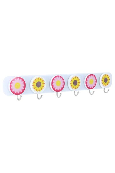 Generic Delcasa 6 Pcs Clip Hook, Dc2030 Self Adhesive Wall Hook Heavy Duty Wa...