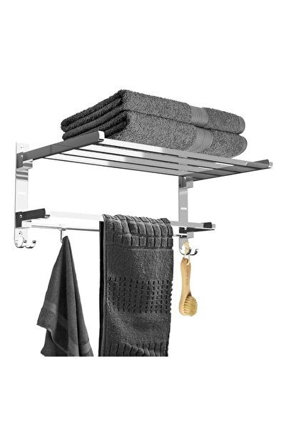 Generic ALTON BTA30010، رف مناشف قابل للطي من الفولاذ المقاوم للصدأ للحمام/حا...