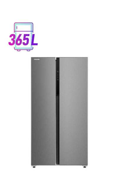 Toshiba SXS Refrigerator (19.4 Cu Ft, 549 L), Inverter, Silver, GR-RS780WI-PMU(49)