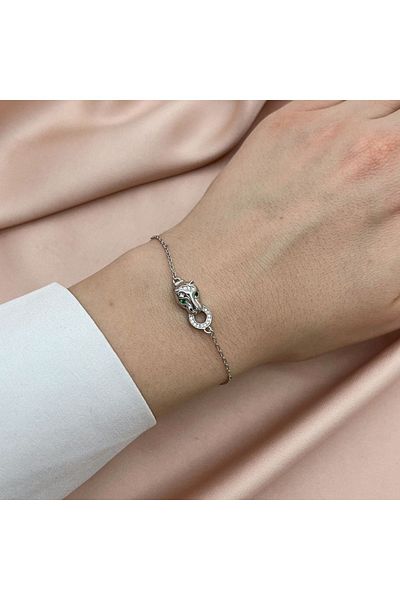 Bijuteria SORELLY Silver Panther Bracelet