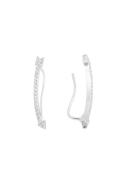 Bijuteria SORELLY Cercei Argint Ear Climbers Arrow