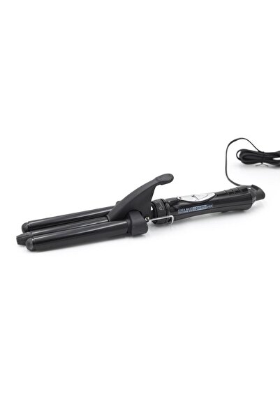 Dictro Lux Professional Hair Curler Dictrolux, 3 Cylinders, Adjustable Temperature, 60W, 12 mm