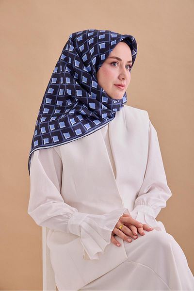 Silk Home Twill Silk Scarf 11474 26