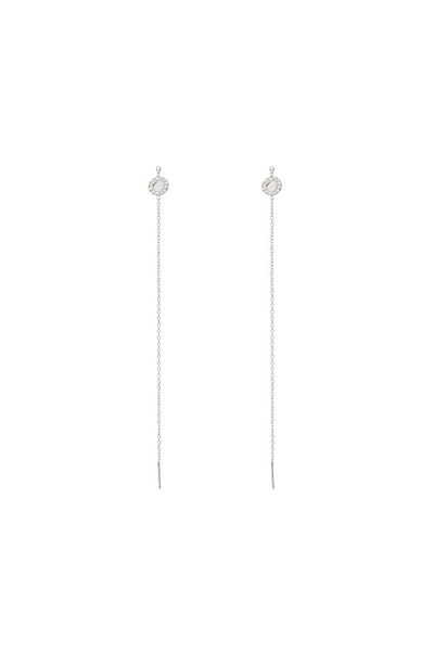 Bijuteria SORELLY Cercei Argint Fir Disc cu Pietre Zirconia