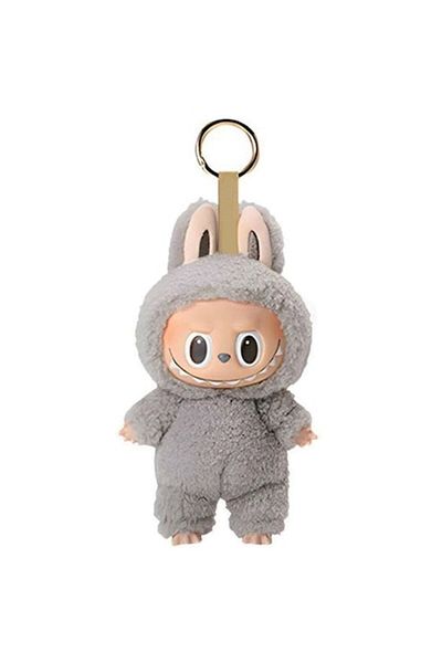 Rqiurpn Plush Doll, Rqiurpn, Labubu, 17cm, Unique Character Design, Soft and Comfortable, Gray