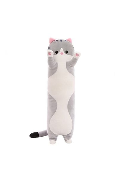 OEM Long Plush Cat Toy, AYDE, Polyester and Cotton, Pillow Type, Washable, Hypoallergenic Filling, For K