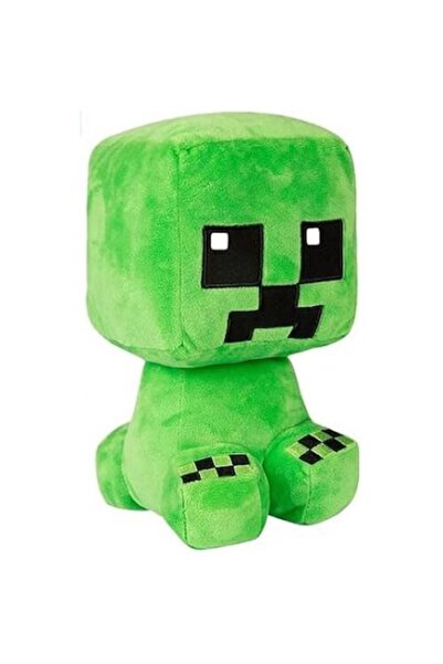 Cozevdnt Jucărie de pluș Minecraft, verde, 25 cm