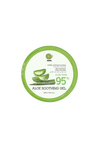 snail Snail Aloe Vera Gel Moisturizing and Nourishing 95% for the Skin 300ml