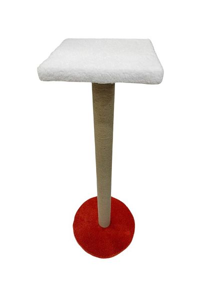 Komano Pontika Adult Cat Mega Size Scratching Board 94 cm Welsoft Fabric 1St Quality Jute Rope