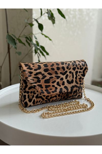 Bagnest Crocodile Pattern Women's Cross Shoulder Bag with Long Chain Strap