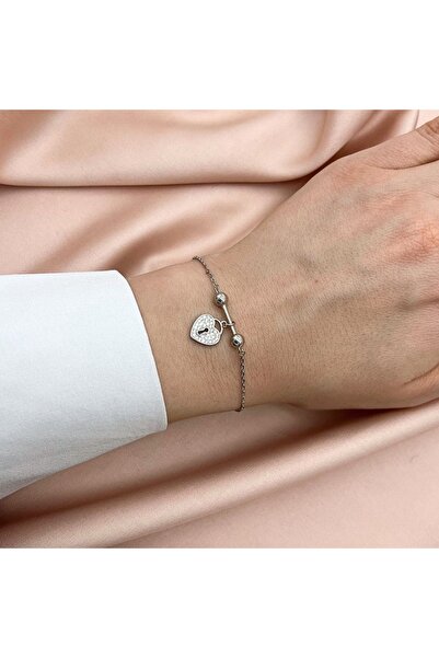 Bijuteria SORELLY Bratara Argint Heart Lock Charm