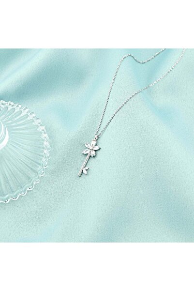 Bijuteria SORELLY Lant Argint Flower Key