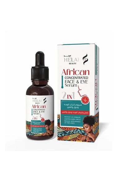 Hila Beauty Hella African Eye Face Serum 30ml