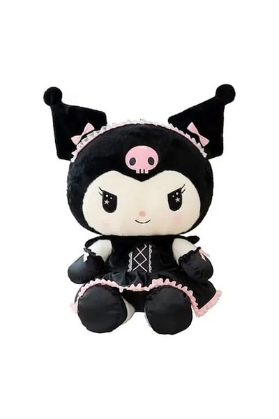 ABYZ Kuromi Plush Doll from Hello Kitty Sanrio Series, with Dress, 55 cm