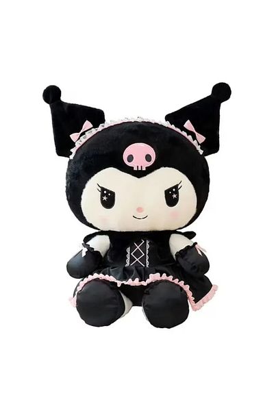 ABYZ Kuromi Plush Doll from Hello Kitty Sanrio Series, with Dress, 55 cm