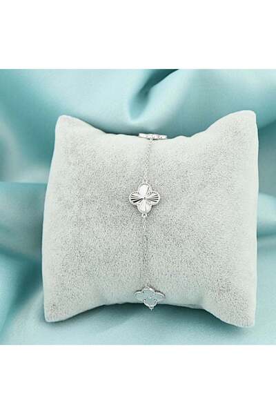 Bijuteria SORELLY Bratara Argint Flori cu Striatii