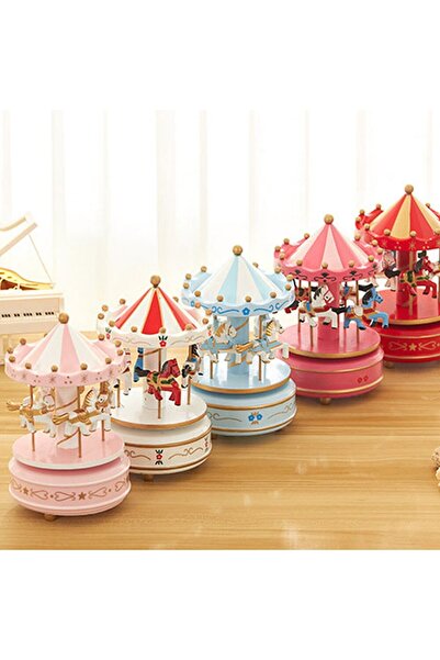 Leyaton ieg Nostaljik El Yapımı Atlıkarınca Müzik Kutusu LWLHM-RSIEG4356