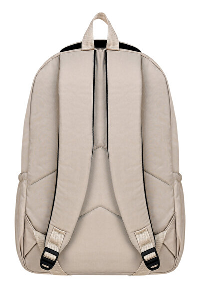 VESSARA Σετ 2 τεμαχίων Luxury Crinkle Fabric Σακίδιο πλάτης γυμνασίου και γυμνασίου + θήκη για στυλό, δώρο μπρελόκ μαϊμού