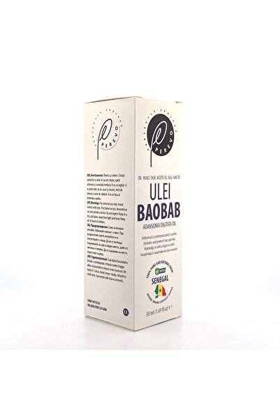 Perevo Ulei de Baobab 50 ml, – Hidratare Intensă Piele Uscată, Anti-Aging, Păr Deteriorat