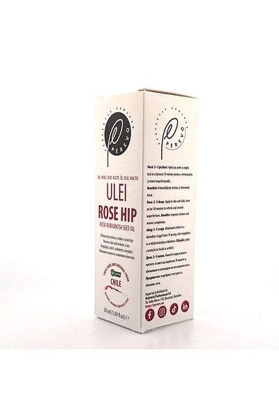 Perevo Rosehip Oil 50 ml, – Anti-Aging, Hydration, Skin Regeneration, Pigmentation Spot Reduction