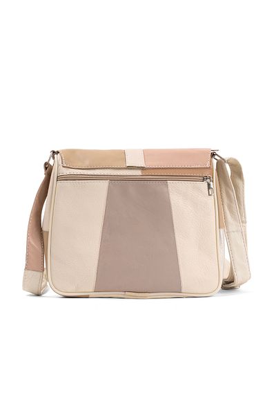 fubileather Genuine Leather Daily Medium Size Women's Messenger Bag