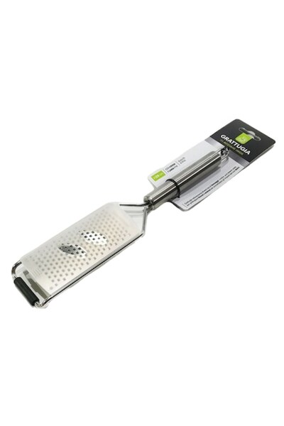 Gusto Casa Răzătoare manuală Gusto Casa, 29 cm, oțel inoxidabil, pentru parmezan, legume și fructe