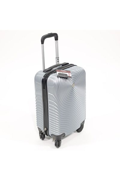 Freetime Cabin Trolley with Safety System, 4 Retractable 360-Degree Wheels, Foldable Handle, 52x33x20 cm