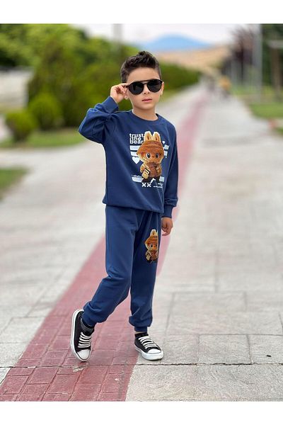 MİLANO KİDS Boys' Clothing Bottom Top Winter Set