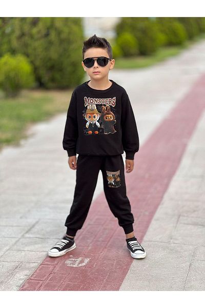 MİLANO KİDS Boys' Clothing Bottom Top Winter Set