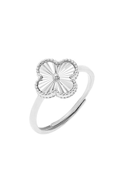 Bijuteria SORELLY Inel Argint Floare cu Striatii