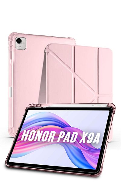 Nezih Case Honor Pad X9A Compatible Tri-Folding Smart Case with Pen Compartment and Sleep Mode