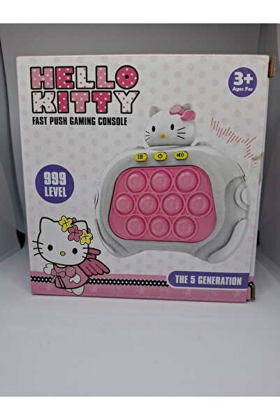 Ailenizin Oyuncakçısı Hello Kitty Elektronik Popit Eğitici Oyuncak Işıklı Kız...
